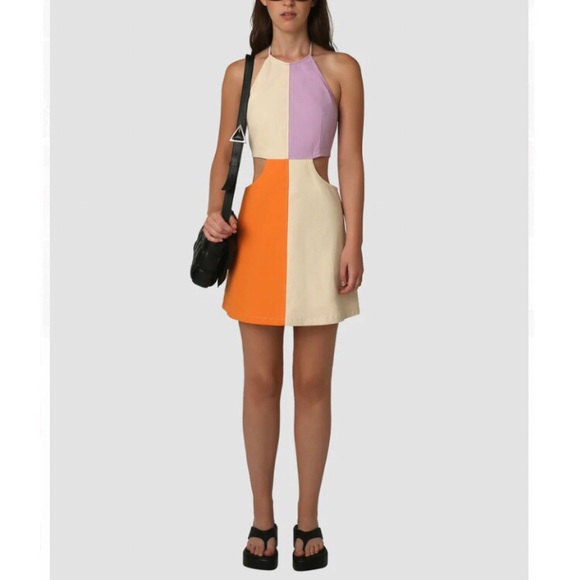 AMY LYNN Dresses & Skirts - NWT AMY LYNN Miami colorblock mini dress